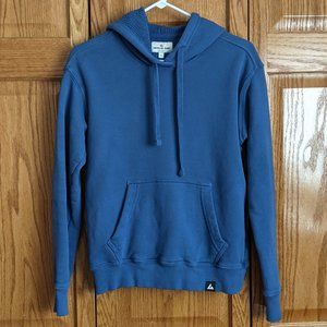 American Giant Midweight blue hooded sweatshirt
